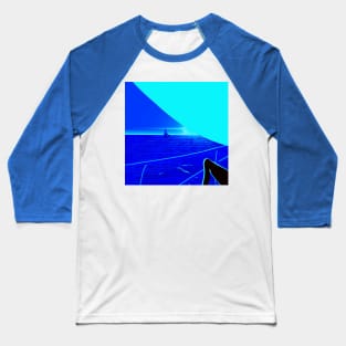 Sailing at the dawn Baseball T-Shirt